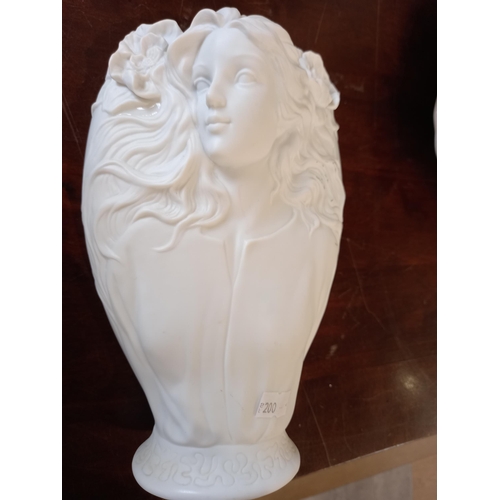 22 - Franz Vase and a Bust of a Woman