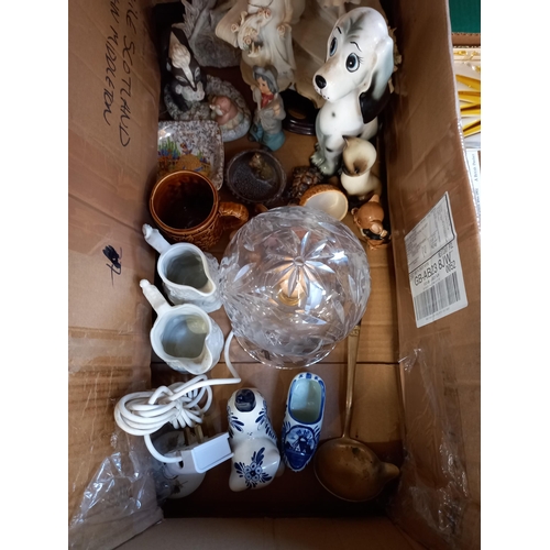 50 - Box Lot of Various China