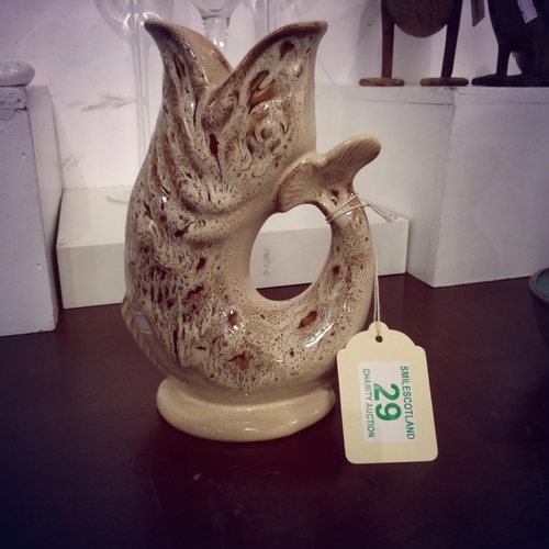 29 - Gurgling fish jug