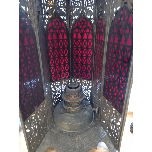 255 - Victorian cast iron conservatory heater