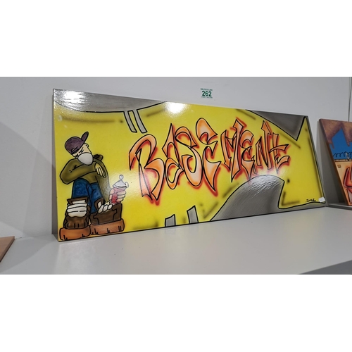 262 - Graffiti Art Basement by 