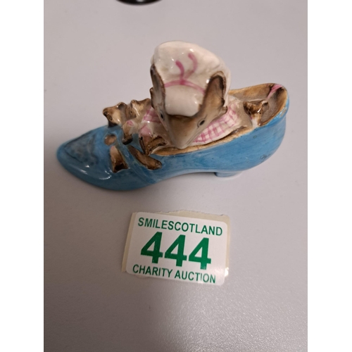 444 - Beatrix Potter , The old woman lived in a shoe 1959. Beswick