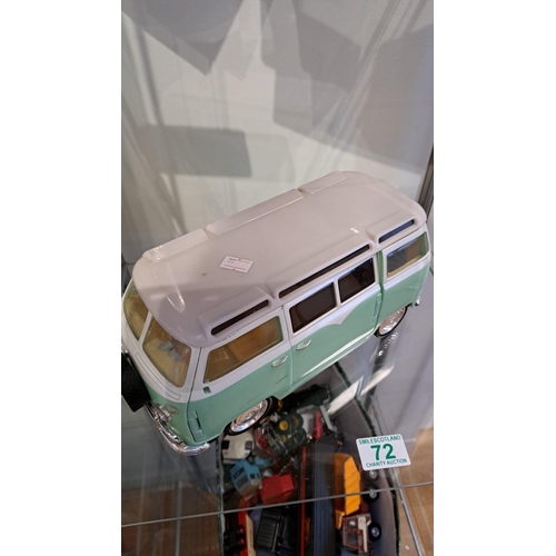 72 - Model Volkswagon camper van