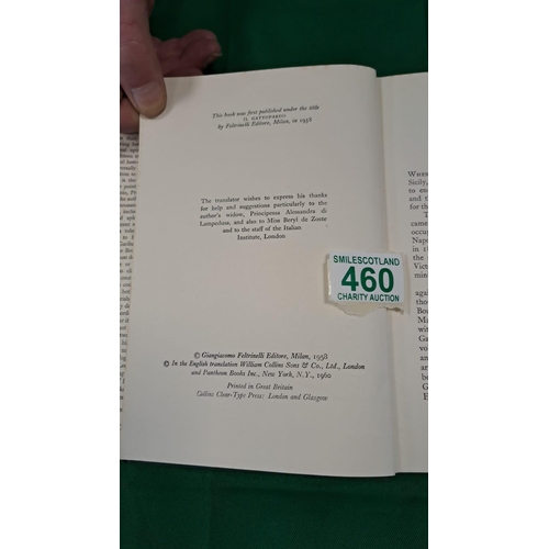 460 - The Leopard by Giuseppe Di Lampedusa, unclipped dust cover.  This book was first published under the... 