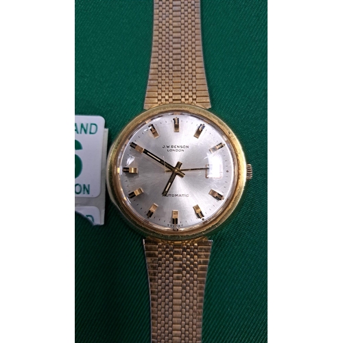 466 - Vintage J W Benson London Automatic Watch