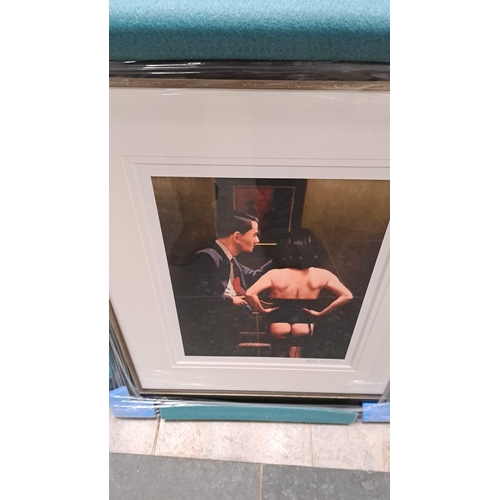 506 - Jack Vettriano limited edition print with COA and signed by the artist .Evening of Ritual ,42/100   ... 