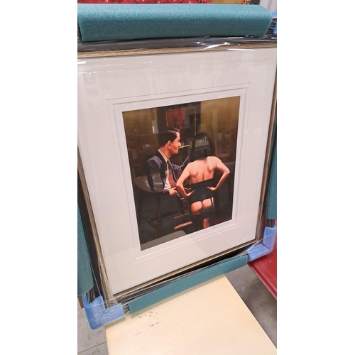 506 - Jack Vettriano limited edition print with COA and signed by the artist .Evening of Ritual ,42/100   ... 