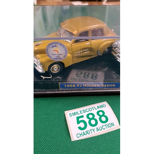 588 - Matchbox Holden series include badge in box