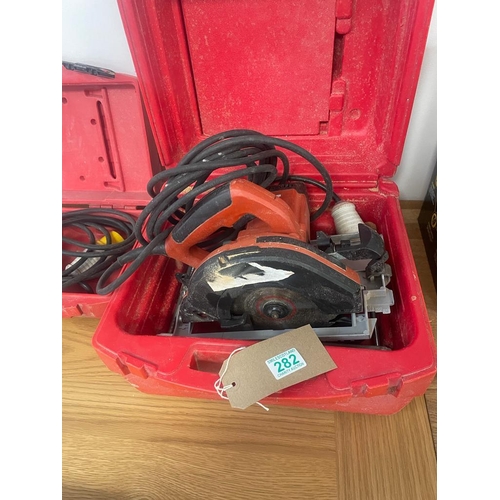 282 - Hilti 110v WSC55 circular saw