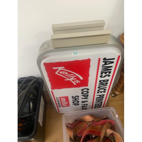 308 - Vintage shop sign