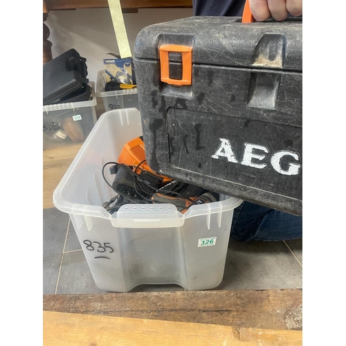 326 - Large selection AEG tools