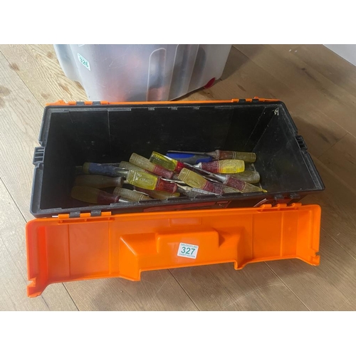 327 - Selection used Marples hand chisels