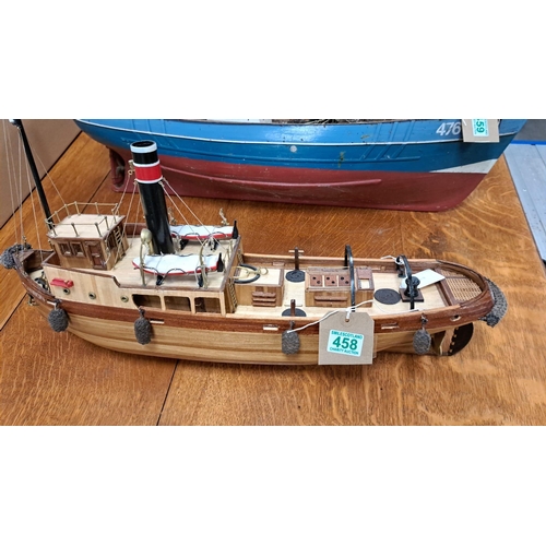 458 - Model boat Sanson