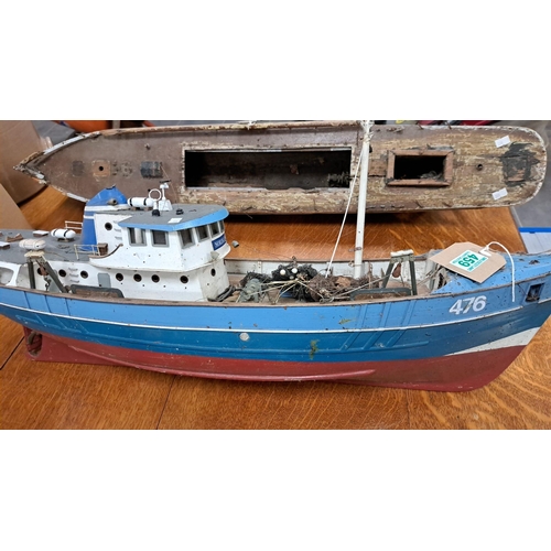 459 - Model boat Nordkap