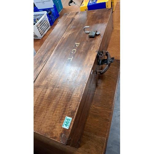 465 - Apprentice piece tool box
