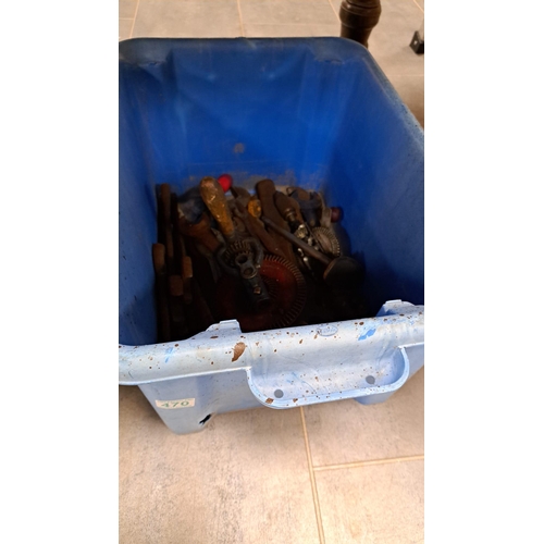 470 - Vintage spanners etc