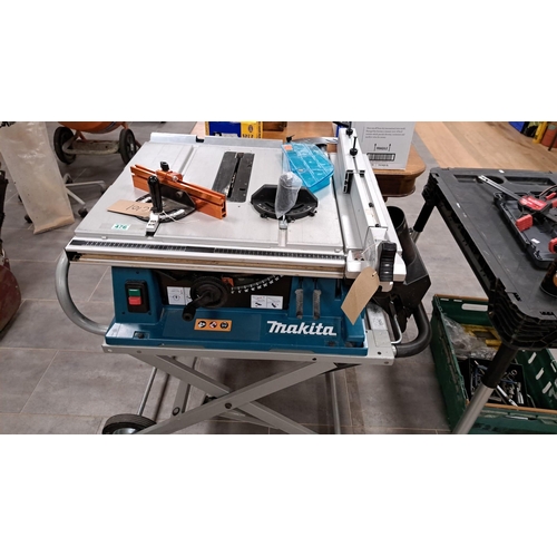 476 - Portable Makita bench saw