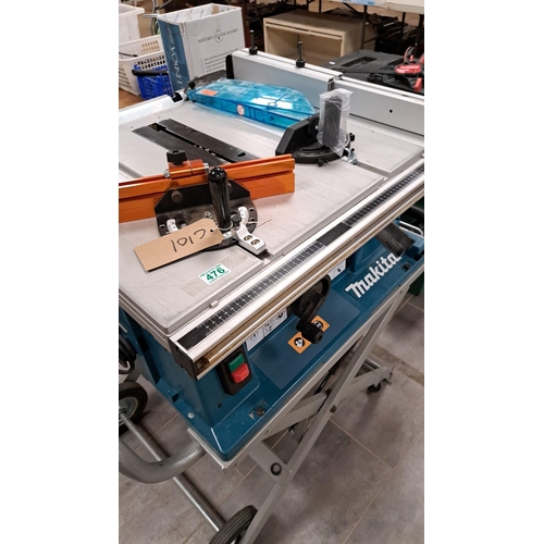 476 - Portable Makita bench saw