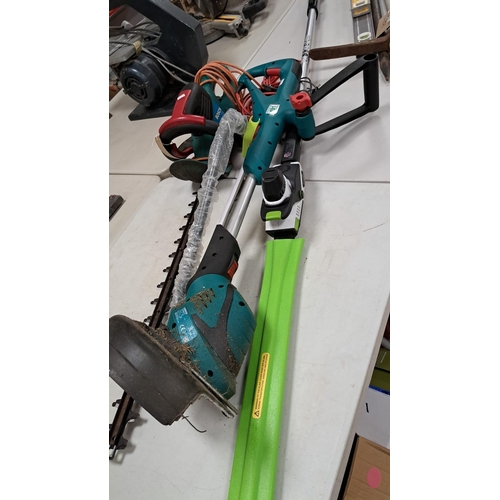 491 - Selection of electrical garden tools etc