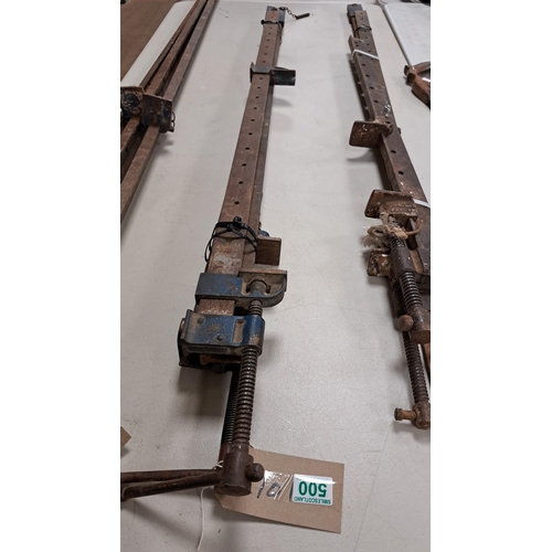 500 - Large wood work clamps