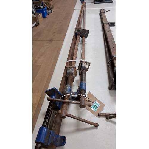 501 - Large wood work clamps