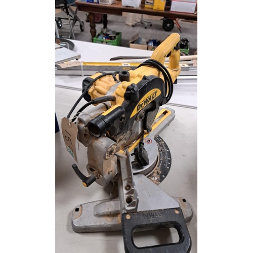 505 - DeWalt chop saw
