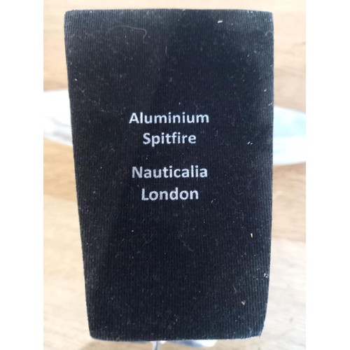 46 - Aluminium Spitfire by Nauticalia London