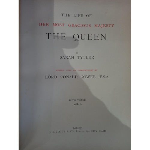 73 - Collectable book, The Life of Queen Victoria