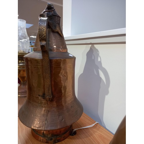 129 - Vintage copper water carrier