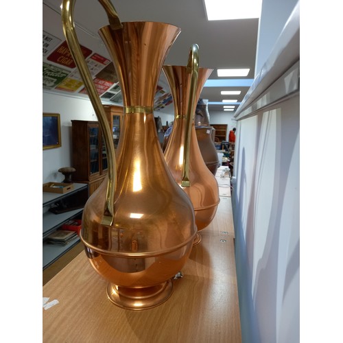 131 - Pair of copper vessels