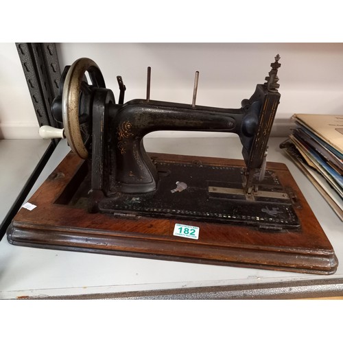 182 - Vintage sewing machine