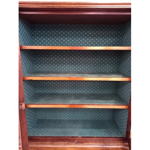 185 - Country furniture cabinet over cupboard