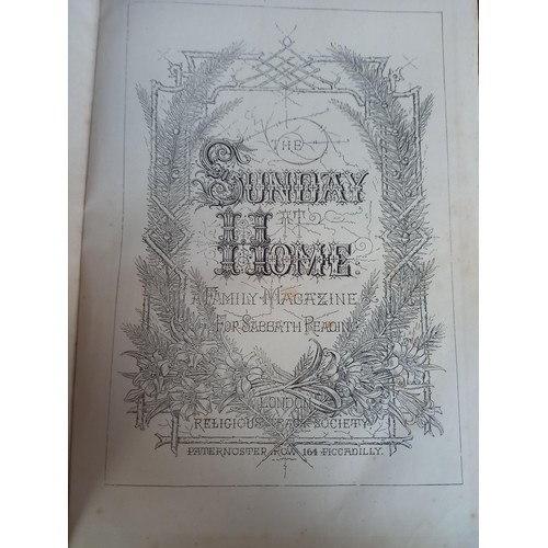 187 - Collector's books: Lorna Doone & The Sunday at home