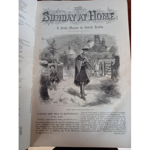 187 - Collector's books: Lorna Doone & The Sunday at home