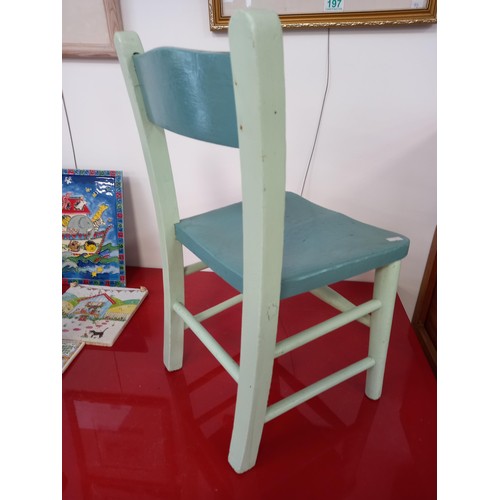 199 - Child's wooden chair