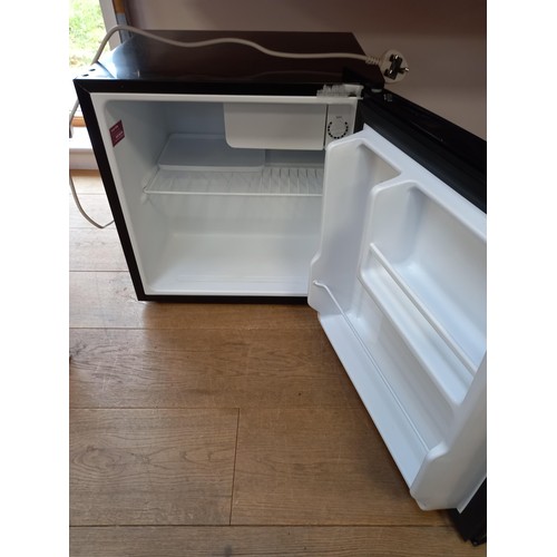 201 - Russell Hobbs counter top fridge in black