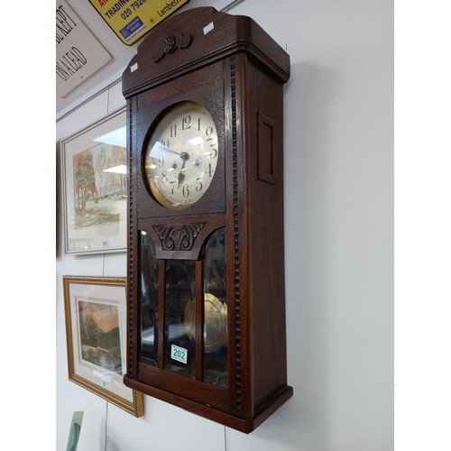 202 - Vintage wall clock