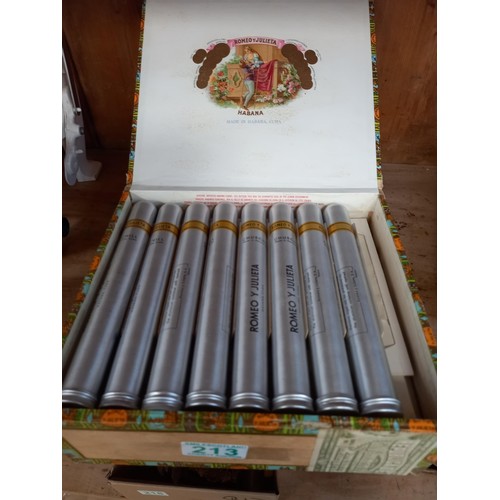 213 - Selection of cigars