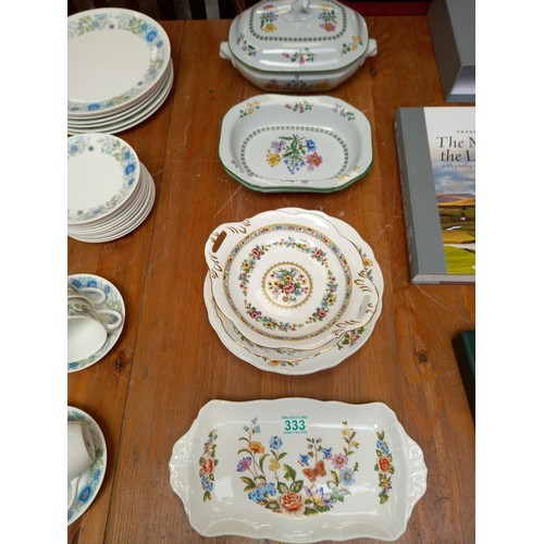 333 - serving dishes by Aynsley, CoalPort and Spode