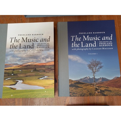 332 - 3 books, 'Music and the land' and 'Shadow of Cairngorm'