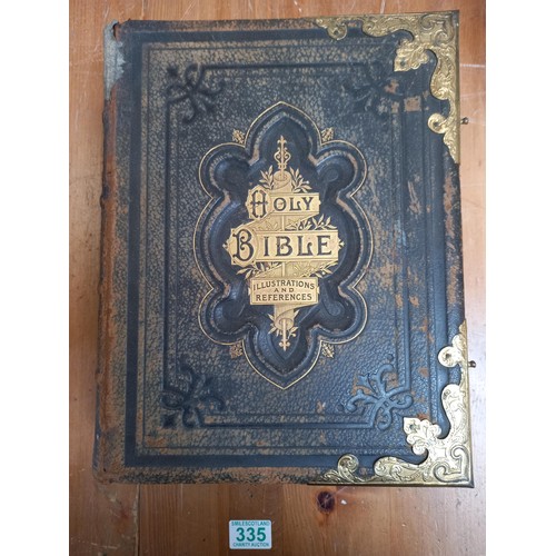 335 - 2x Vintage family bibles