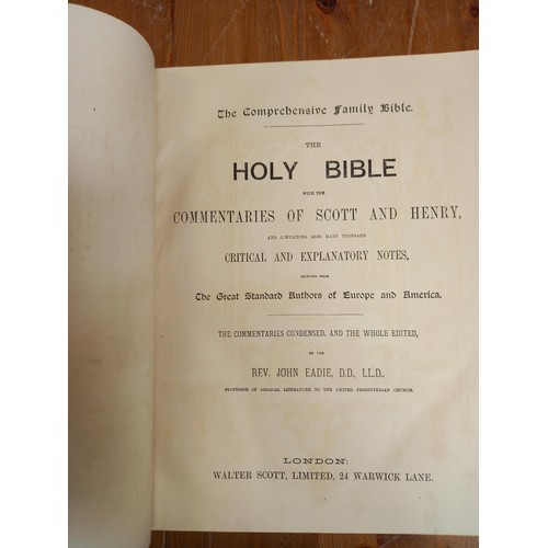 335 - 2x Vintage family bibles