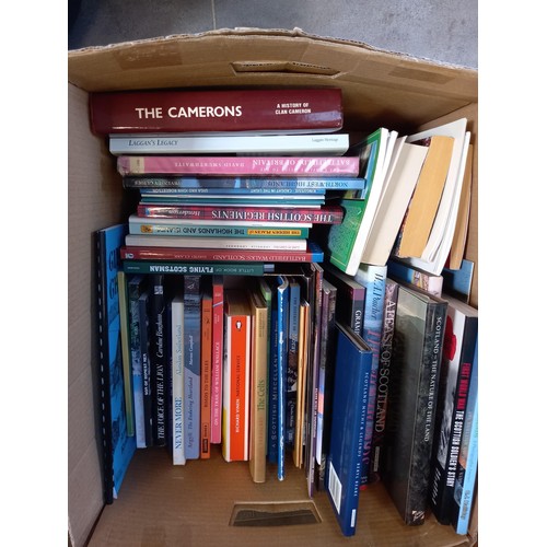 346 - 2x box lot of Scottish books