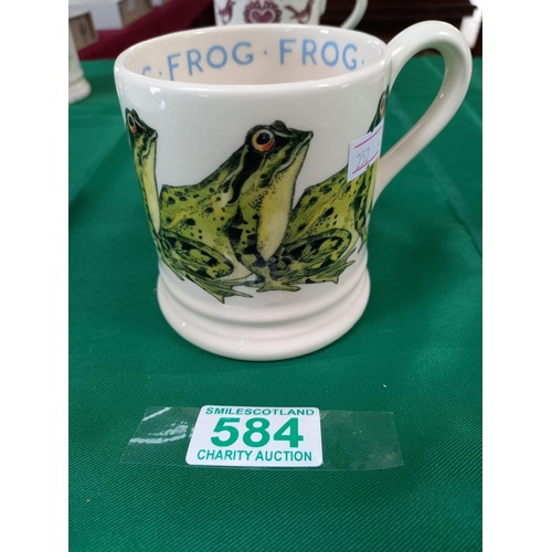 584 - Emma Bridgewater frog mug