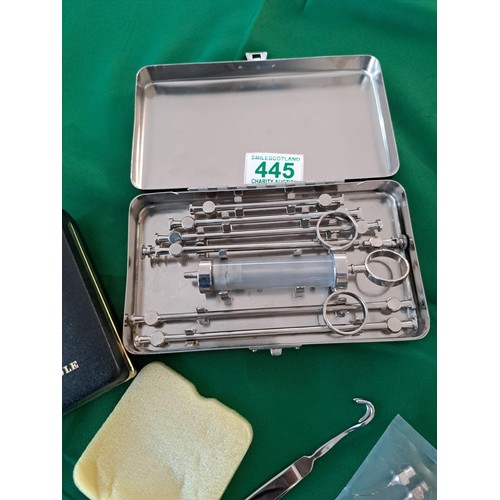 445 - Watson Intestinal Biopsy Capsule and instruments