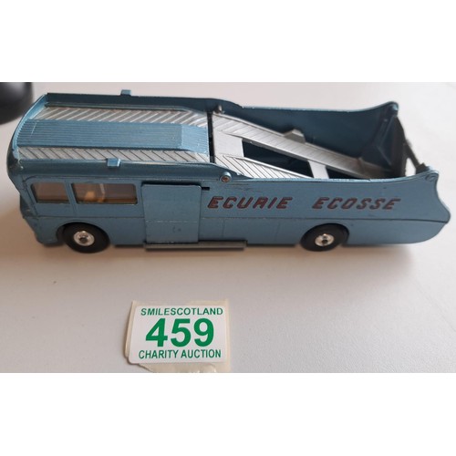 459 - CORGI MAJOR TOYS  ECURIE ECCOSSE RACING CAR TRANSPORTER.