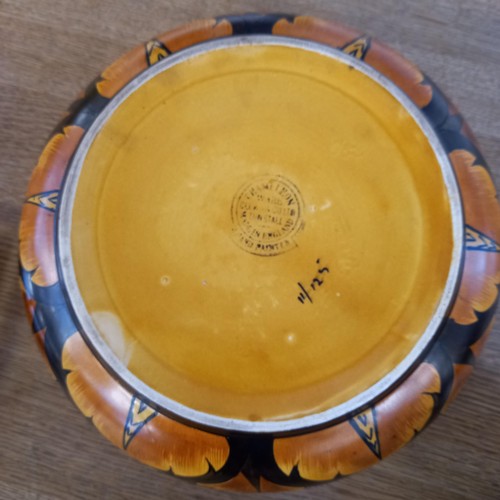 50 - Arts and crafts style pottery bowl