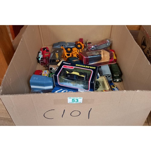 53 - Selection of toy cars