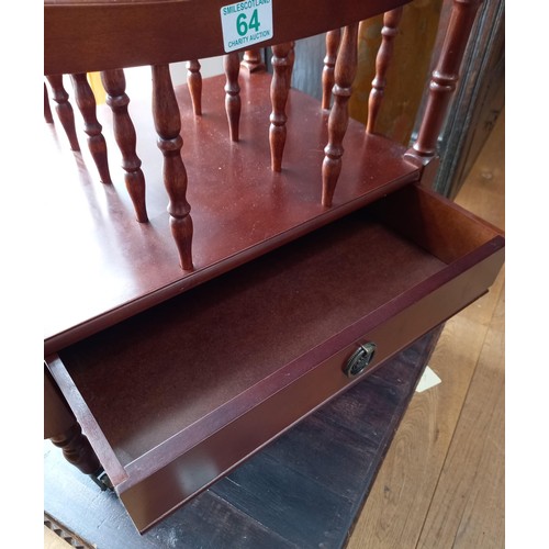 64 - Canterbury style paper rack