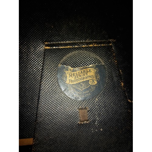 99 - Pair of ornate photo frames featuring Scottish National Exhibition 1908